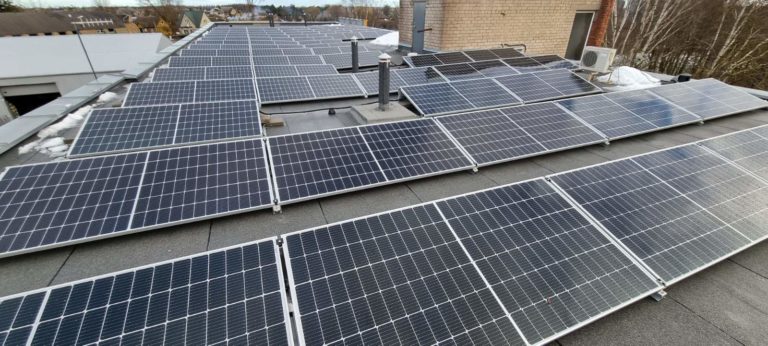 Saulės elektrinė "Jupoja" Kuršėnuose