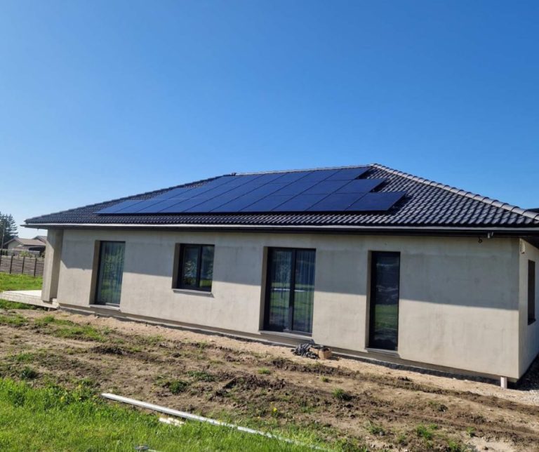 10 kW saulės elektrinė Klaipėdos r.