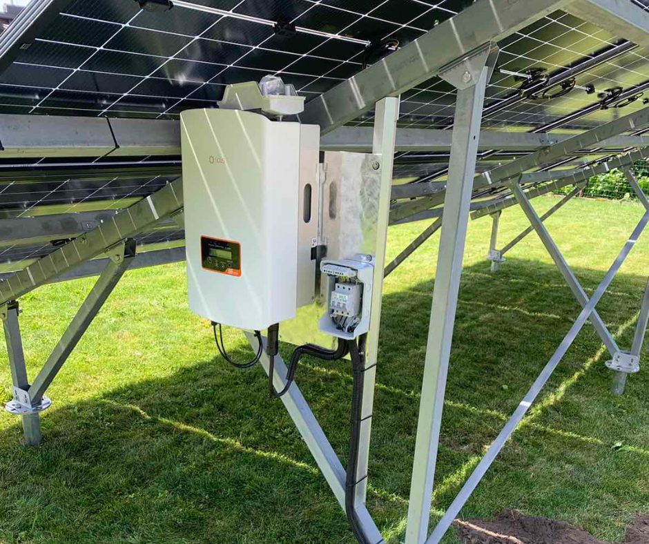 5 kW antžeminė saulės elektrinė