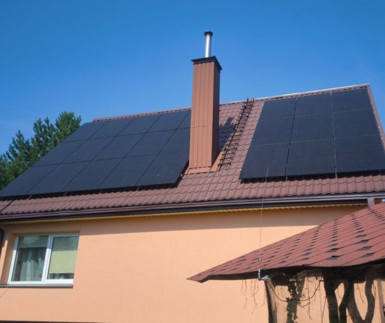 10 kW saulės elektrinė Pakruojo r.