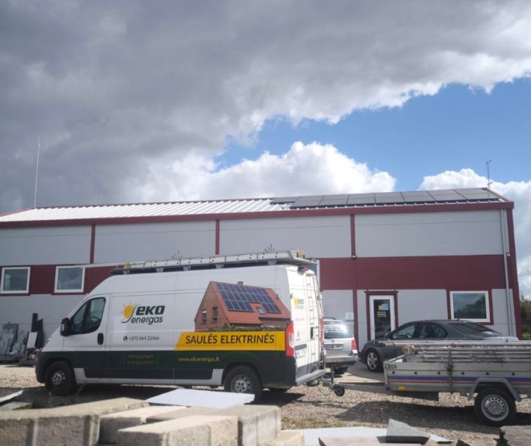 14,65 kW saulės elektrinė Pasvalio r.