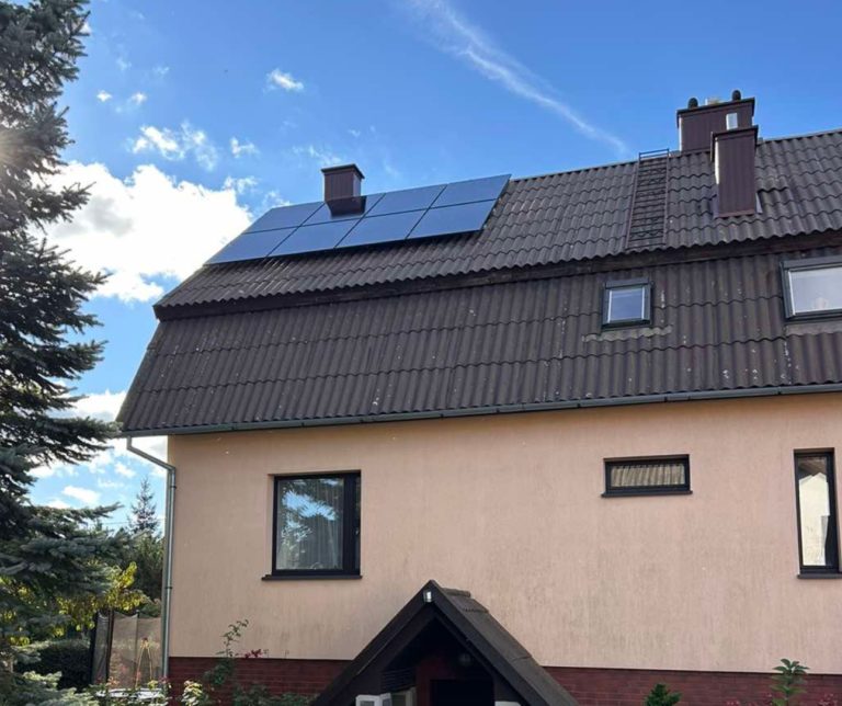 10,56 kW saulės elektrinė Šilutės rajone