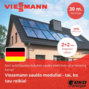 Viessmann modulių pasiūlymas 