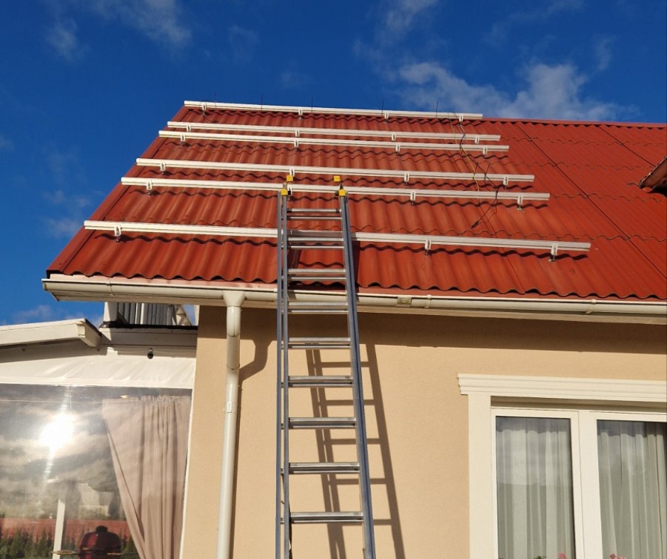 6,6 kW Saulės elektrinė Kretingos rajone