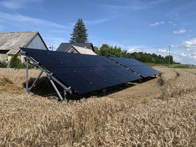 15,84 kW antžeminė elektrinė Skuodo rajone
