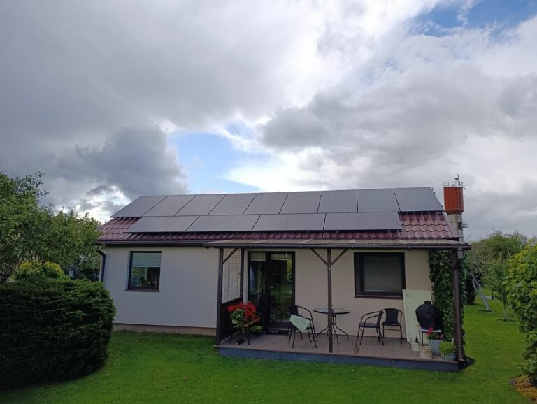 9 KW elektrinė Šiaulių rajone