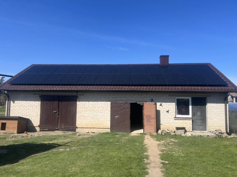10,92 kW elektrinė Panevėžio rajone