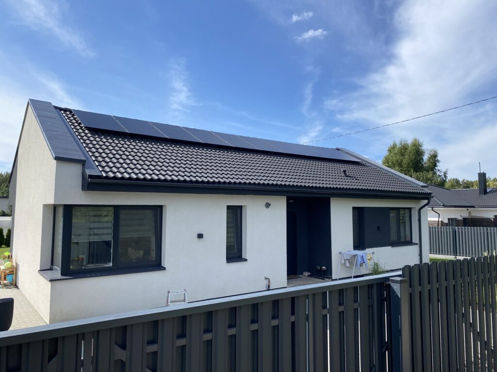 10,35 kW saulės elektrinė Kretingos r.